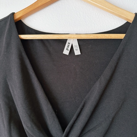 Pact Organics Luxe Jersey Knot Dress - Picture 3 of 4